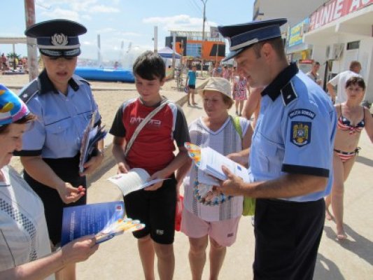 Oamenii legii s-au aflat în Eforie Nord şi în Mamaia - vezi motivul